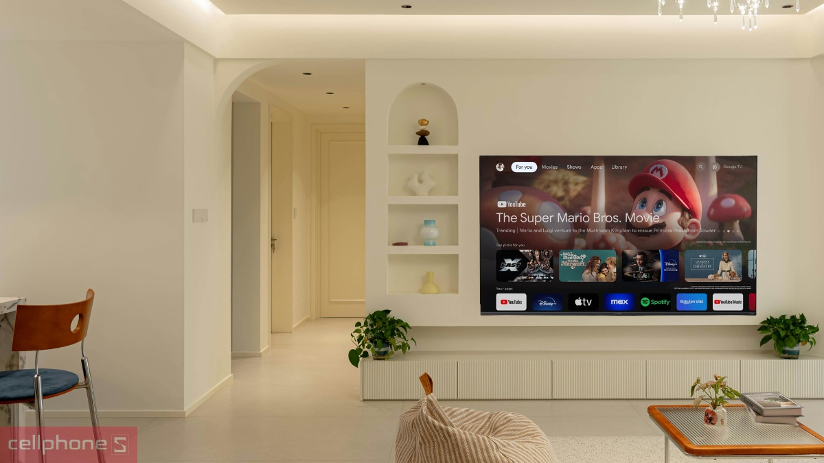 Lựa chọn mẫu TV phù hợp sẽ nâng tầm trải nghiệm