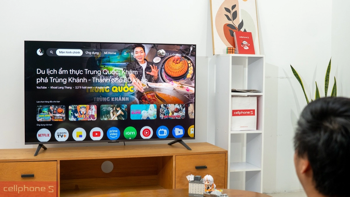 Tivi Xiaomi QLED 4K A Pro 55 inch 2026 - Độ chi tiết cao, tái tạo màu sắc vượt trội