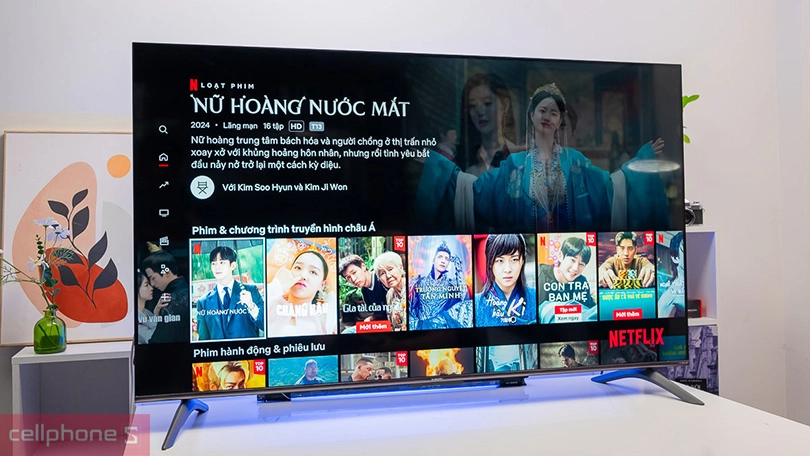 Thiết kế Google Tivi Xiaomi S Mini LED 65 inch 2025