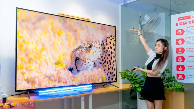 Đánh giá tivi Xiaomi 86 inch về thiết kế