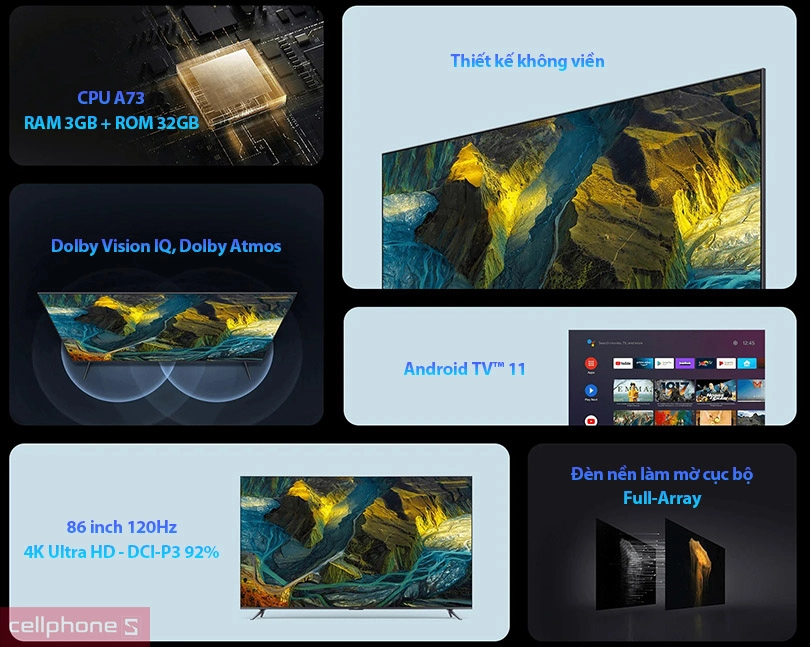 Tivi Xiaomi Redmi Max 86 inch