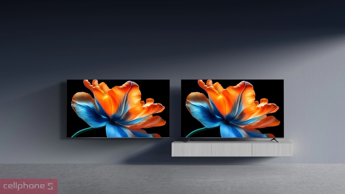 Thiết kế Tivi Xiaomi Smart Display S Mini LED 4K 98 inch 2026