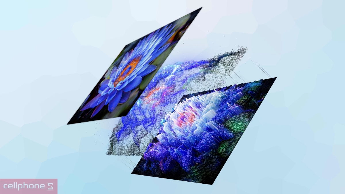 QD-Mini LED với 880 đèn tăng tương phản