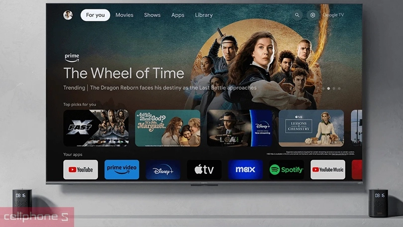 Tivi Xiaomi QLED A Pro 65 inch 4K 2025 - Hiển thị sắc nét, giải trí đắm chìm