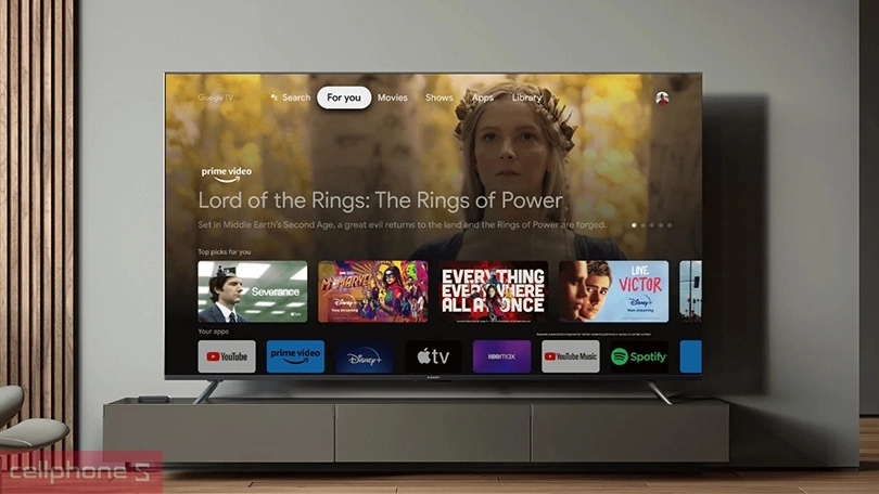 Xiaomi Mi Box S 4K (Gen 2) - Trình phát đa phương tiện, chuẩn 4K rõ nét