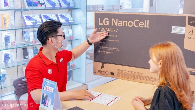 Mua tivi 100 inch giá rẻ, bảo hành tốt tại CellphoneS