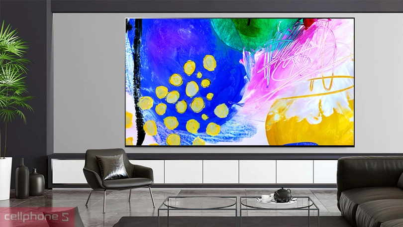 Đánh giá tivi LG 83 inch về thiết kế