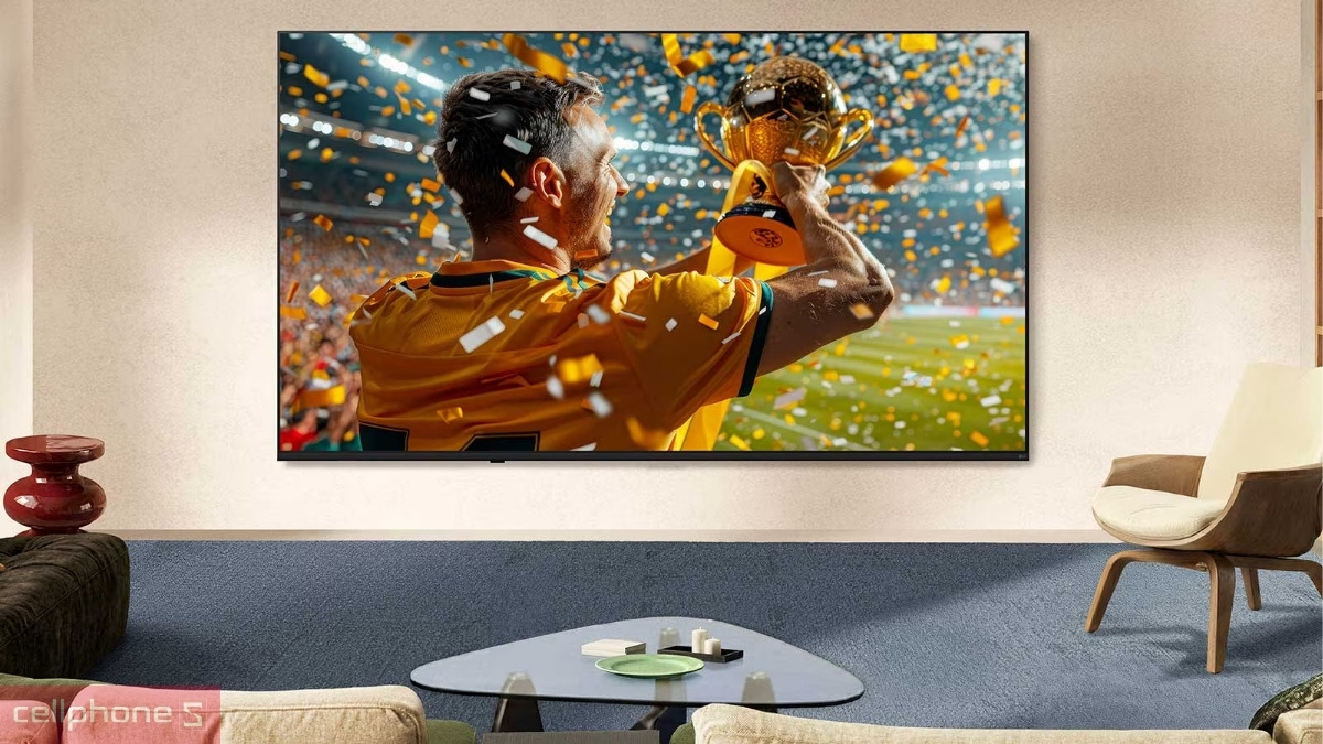 Kích thước màn hình của Smart tivi LG UHD 4K 98 inch 98NU855BPSB