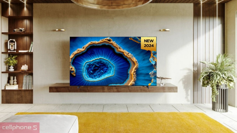 Thiết kế của Google tivi TCL Qled mini led 85C755 85 inch 2024