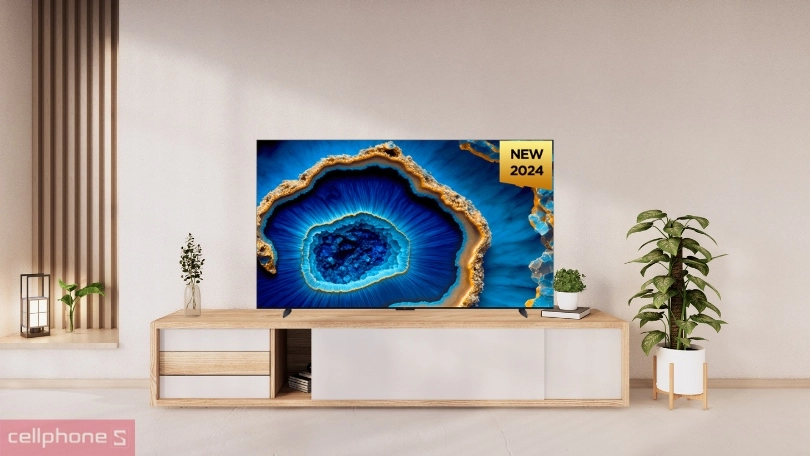 Công nghệ hiển thị của Google tivi TCL Qled mini led 85C755 85 inch 2024