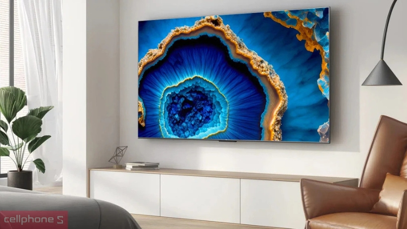 Các tiện ích thông minh tích hợp kèm của Google tivi TCL Qled mini led 85C755 85 inch 2024