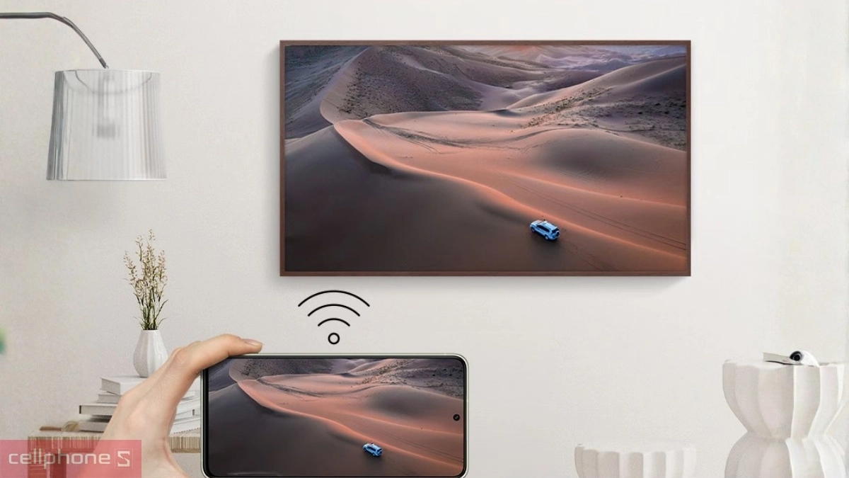 Phát nội dung từ điện thoại lên TV qua Wi-Fi