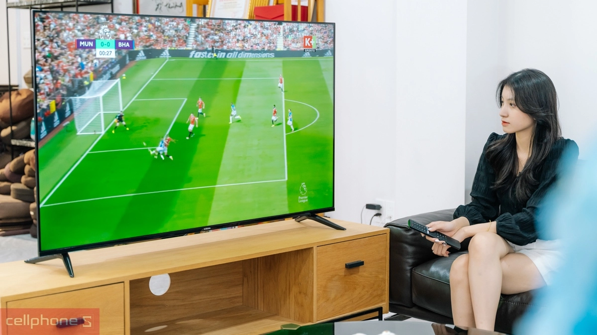 TV mang lại trải nghiệm thư giãn tuyệt vời