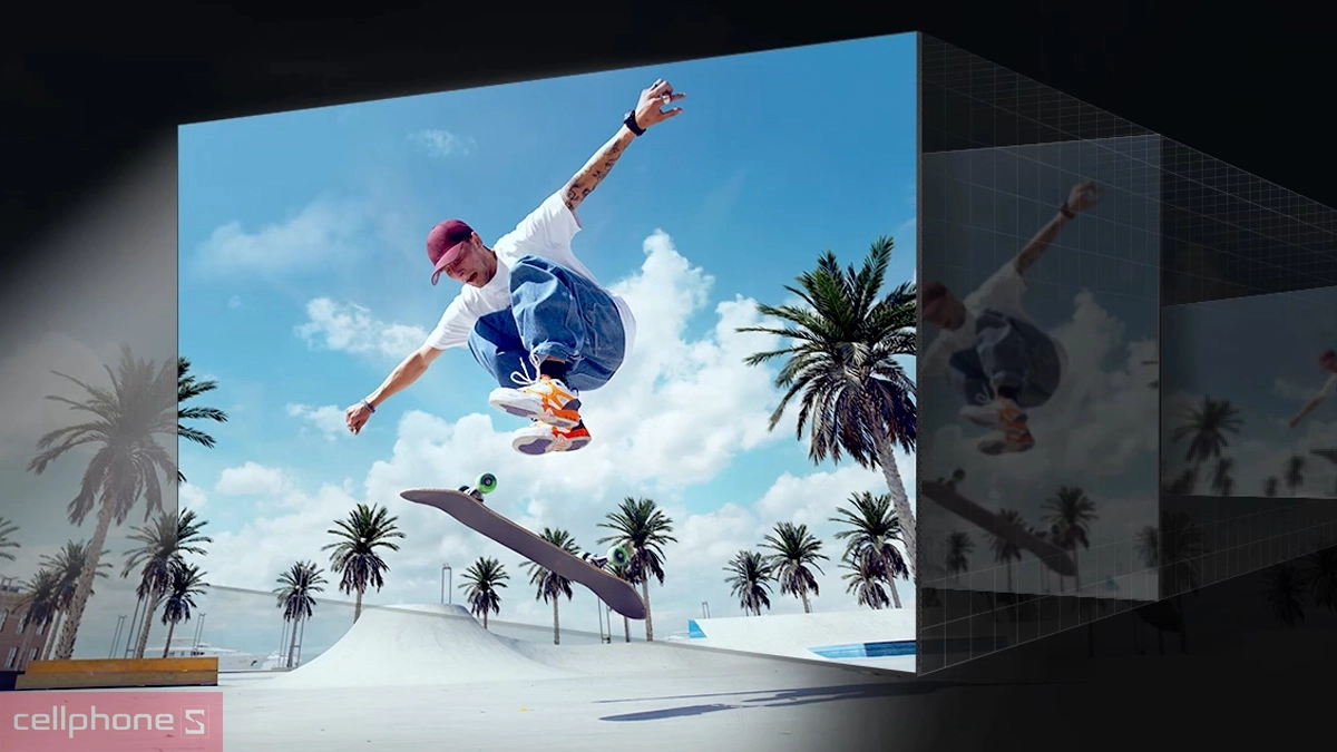 Độ sắc nét hình ảnh trên Tivi 43 inch