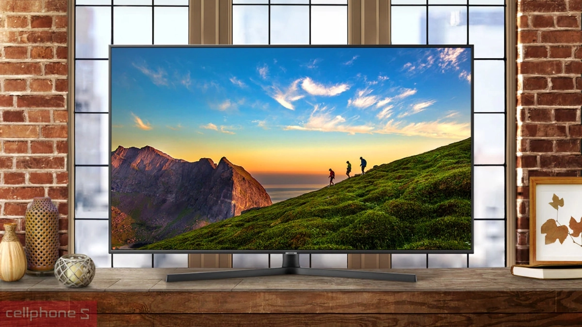 Hướng dẫn kết nối internet Tivi 50 inch