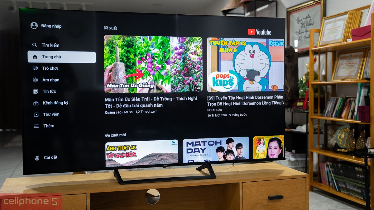 Tivi 65 inch có hệ điều hành thân thiện