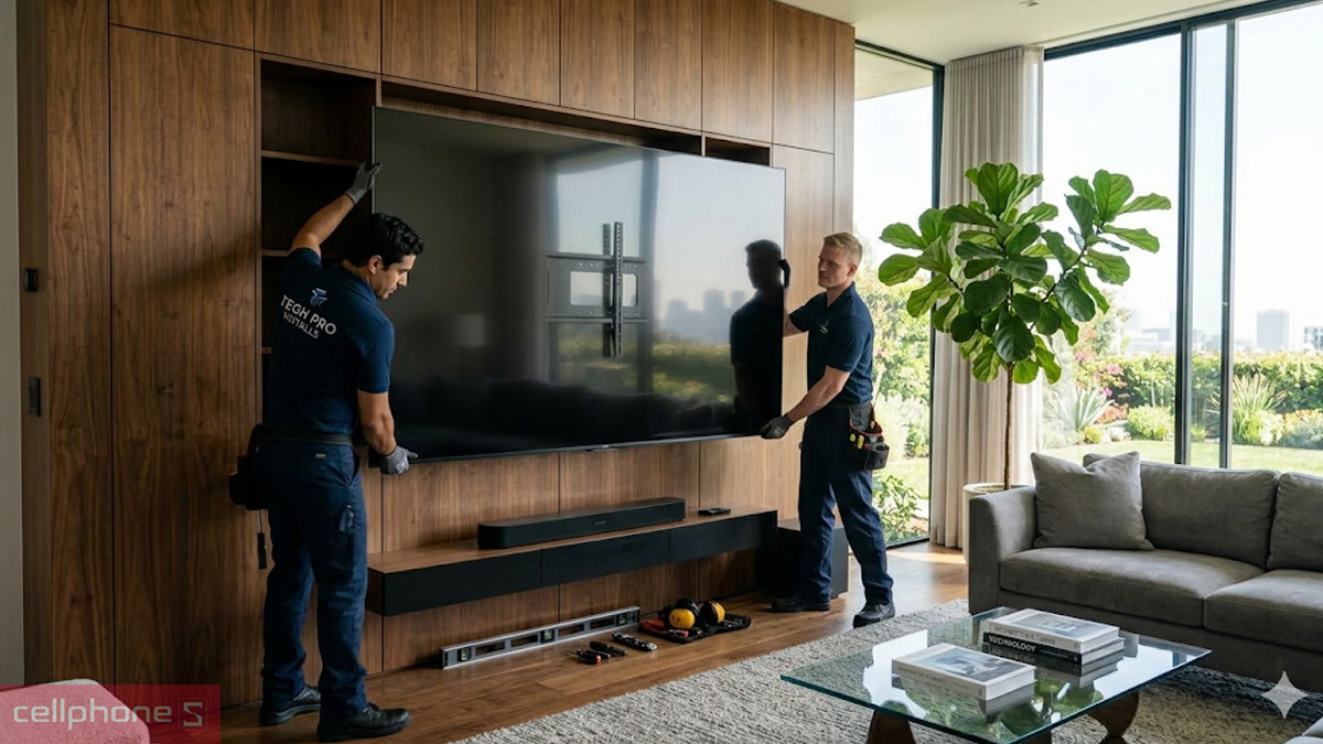 Hướng dẫn lắp đặt Tivi 98inch chi tiết và đơn giản