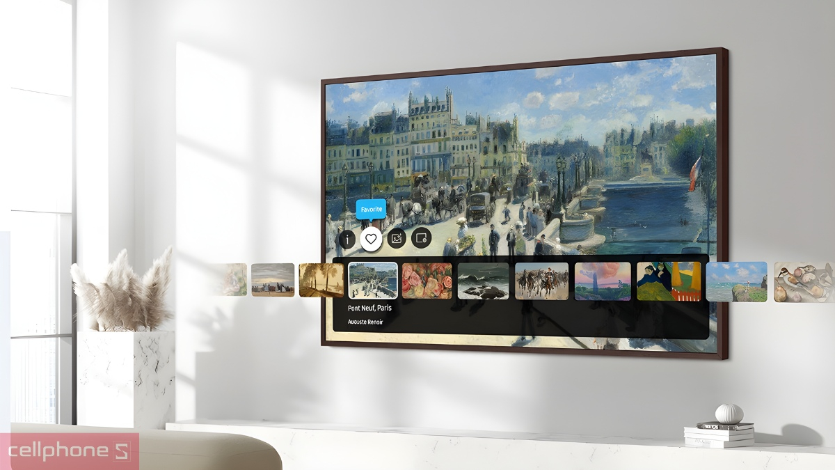 Tivi Samsung 43 inch khung tranh