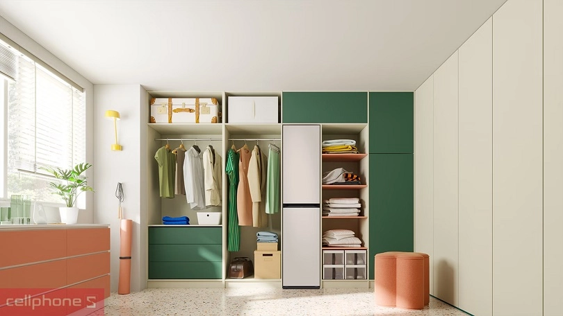 Vì sao nên mua tủ chăm sóc quần áo thông minh Samsung Bespoke 3 móc DF18CB8600ERSV