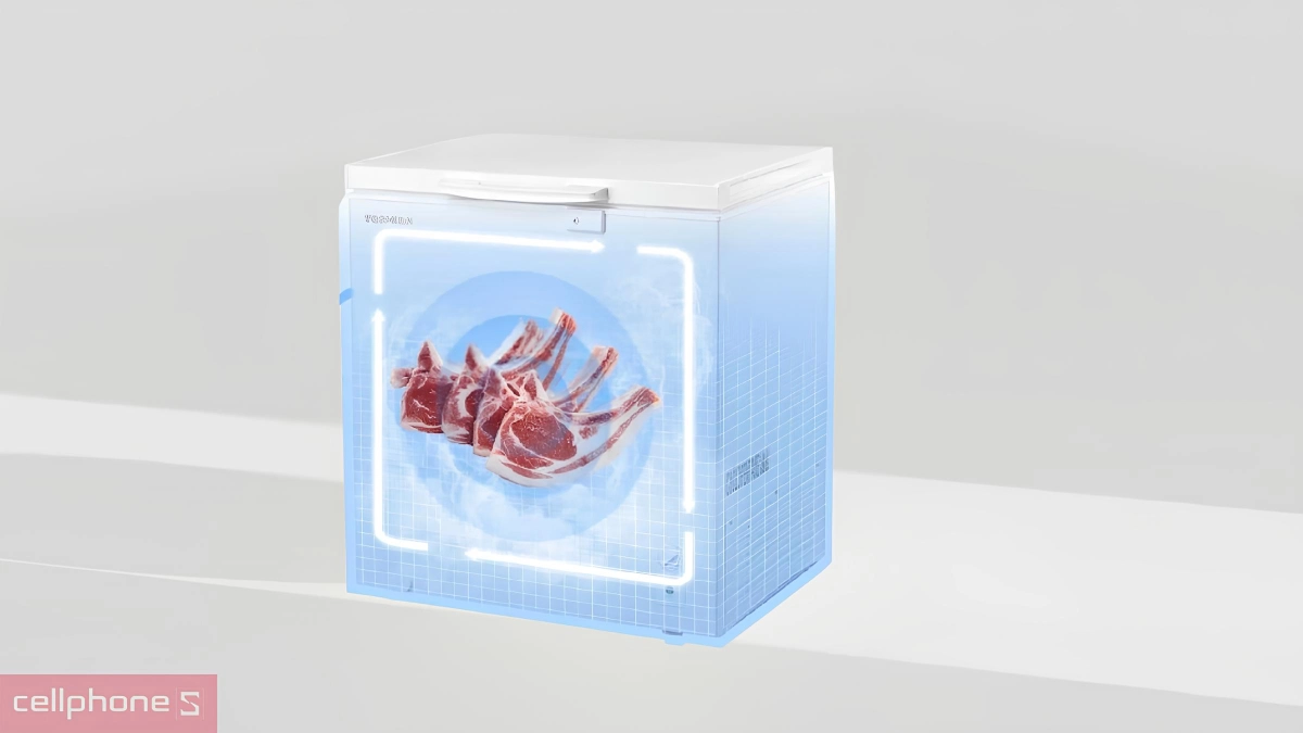 Dàn lạnh tủ đông Toshiba Inverter 143 lít GR-RC185CM-PMV (01)