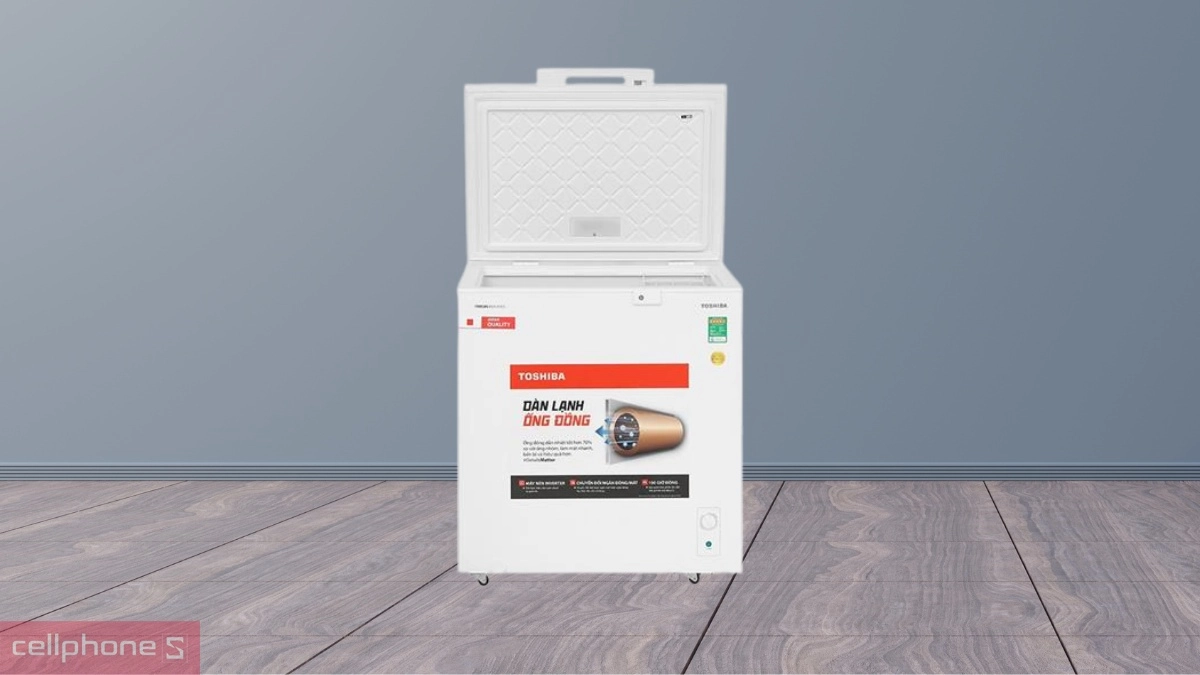 An toàn môi trường tủ đông Toshiba Inverter 201 lít GR-RC265CM-PMV(01)
