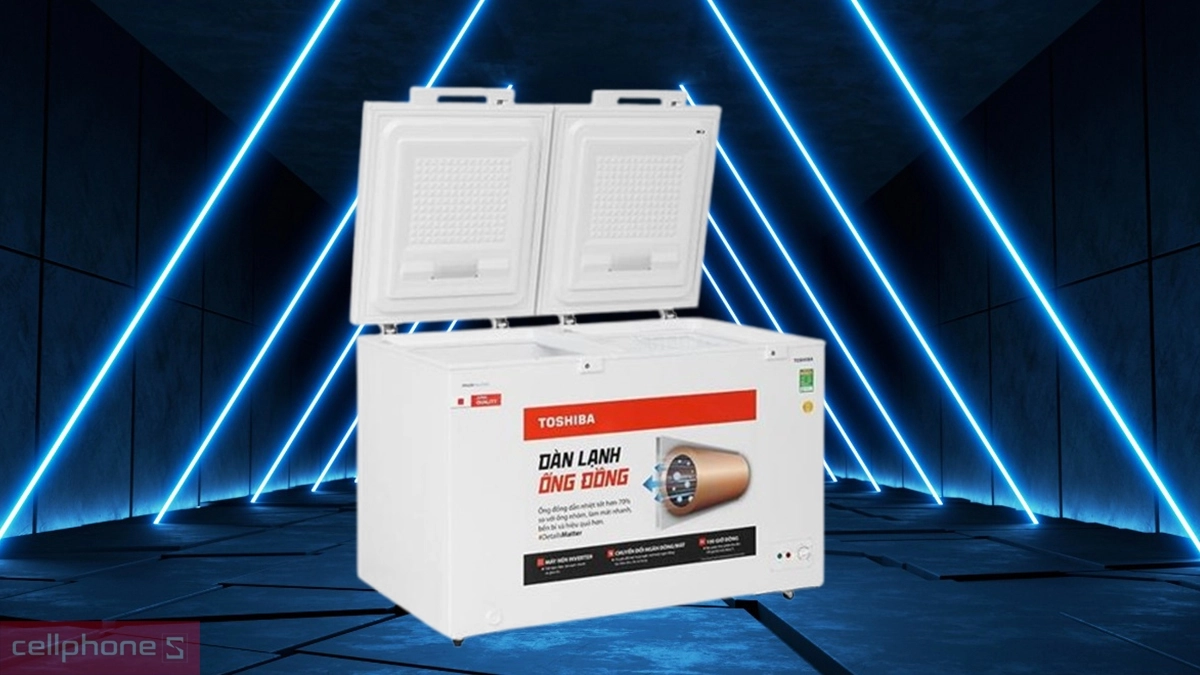 Dung tích tủ đông tủ đông Toshiba Inverter 362 lít GR-RC470CM-PMV(01)