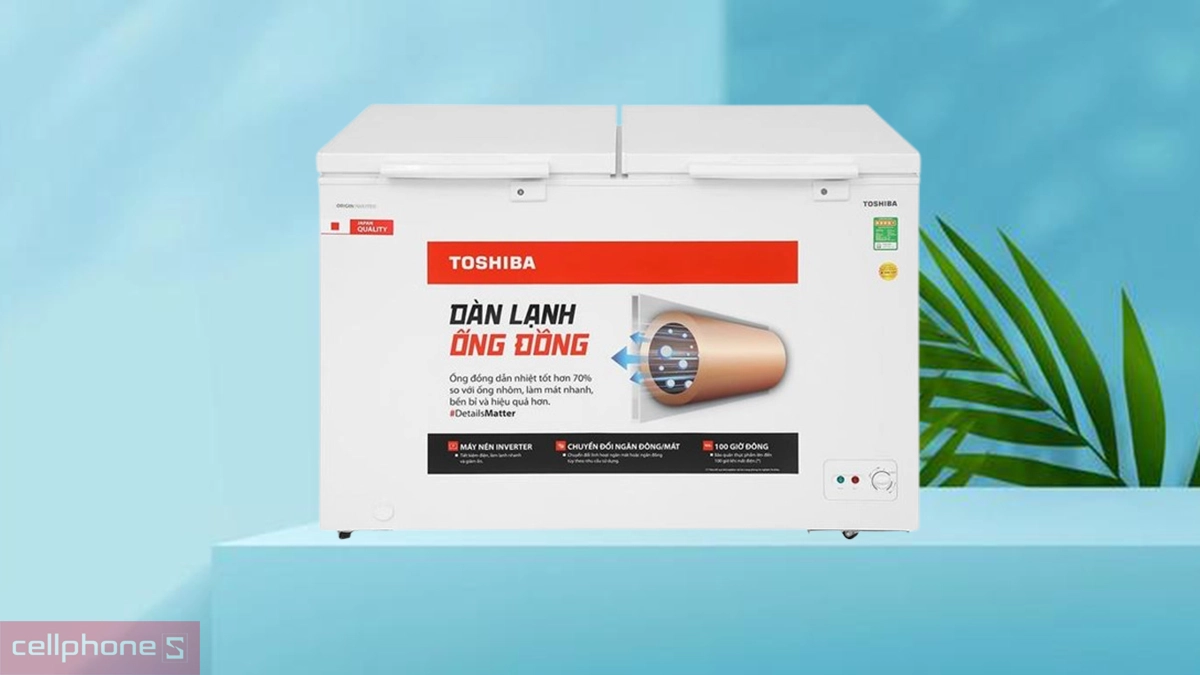 Công nghệ làm lạnh tủ đông Toshiba Inverter 362 lít GR-RC470CM-PMV(01)