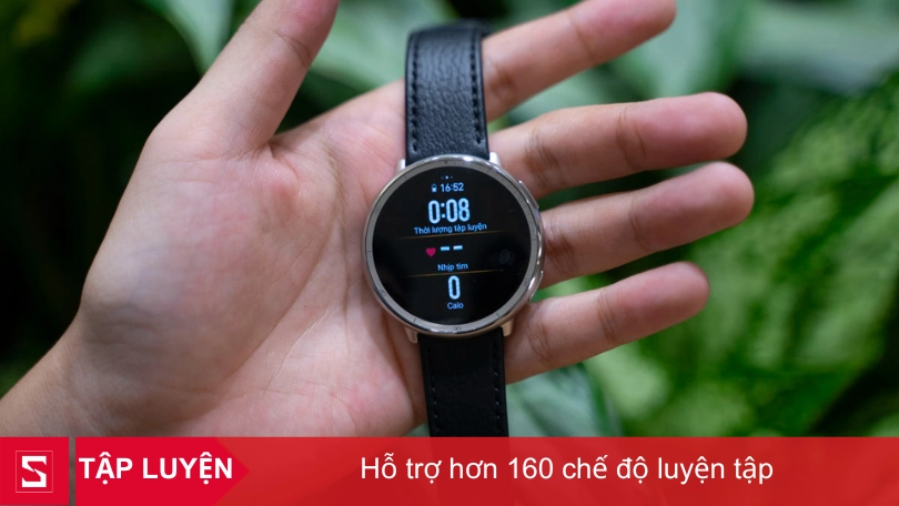 Ưu điểm đa dạng chế độ luyện tập của đồng hồ thông minh Amazfit Active 2 Premium Sapphire dây da