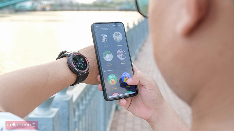 Hướng dẫn sử dụng đồng hồ Amazfit Active Edge chi tiết