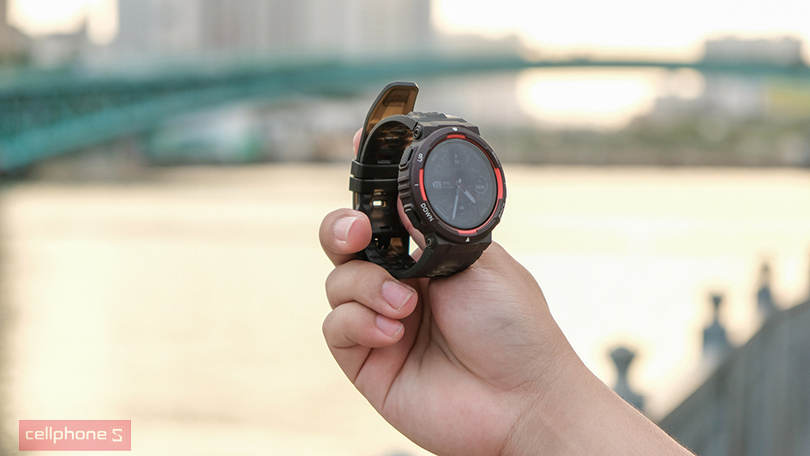 Dây đeo TPU thoáng khí, màn hình TFT LCD sống động