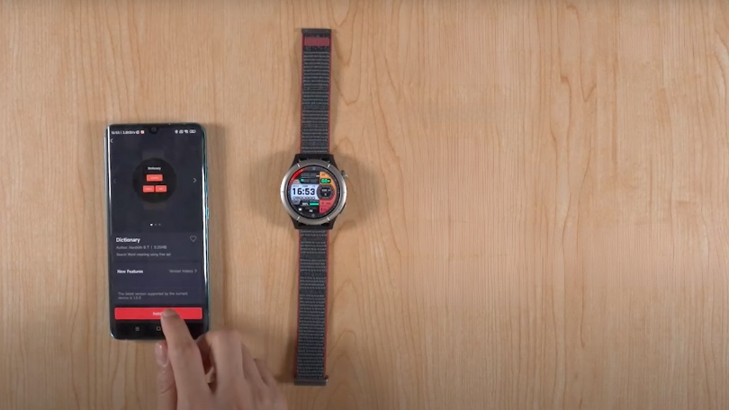 Hướng dẫn cài đặt ứng dụng trên Amazfit Cheetah Pro 2