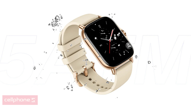 Tính năng chống nước trên Amazfit GTS 2 New Version