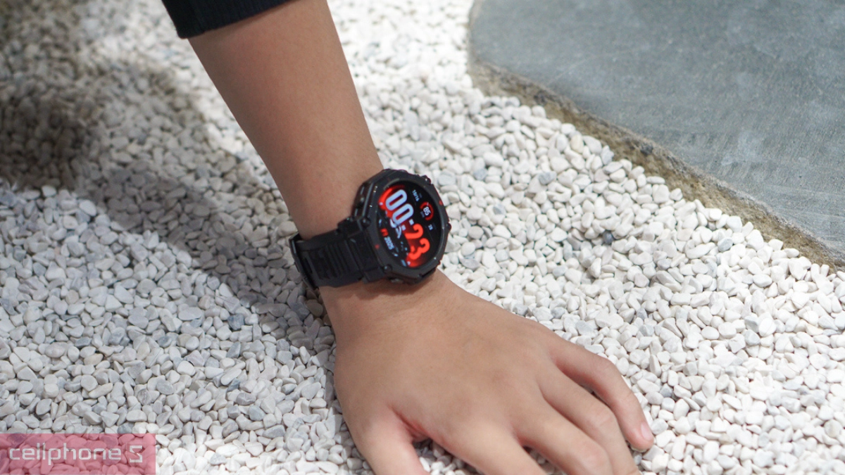 Thiết kế, độ bền bỉ của đồng hồ thông minh Amazfit T-Rex 3 Pro