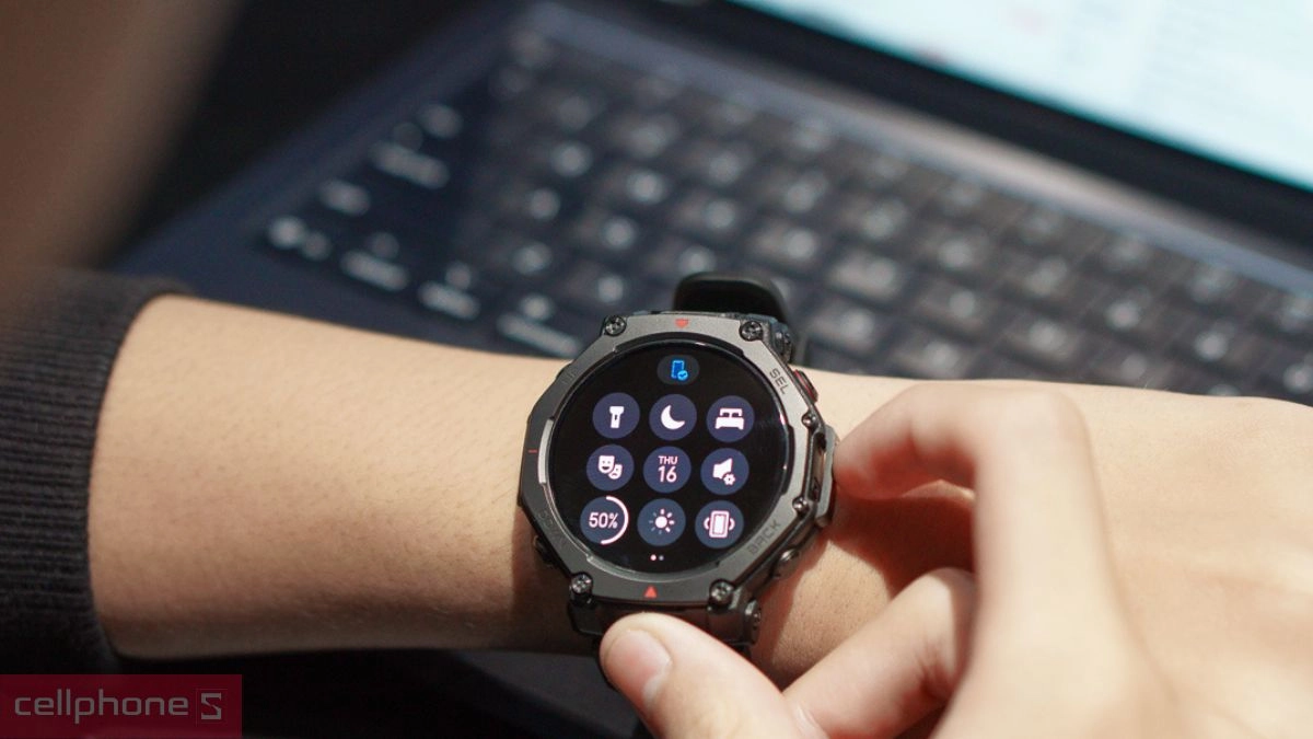 Pin, thời lượng sử dụng của đồng hồ thông minh Amazfit T-Rex 3 Pro