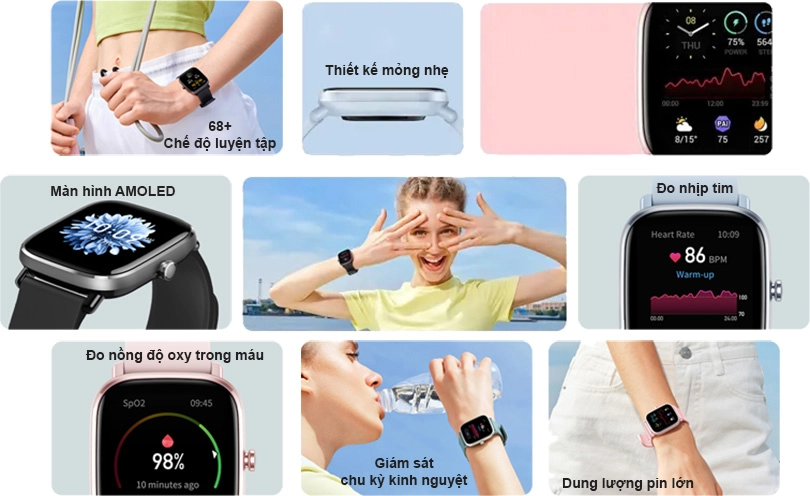 Đồng hồ thông minh Amazfit GTS 2 Mini New