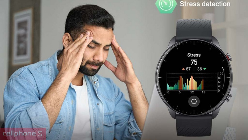 Đồng hồ thông minh Amazfit GTR 2 New Version sang trọng, đa tính năng thông minh