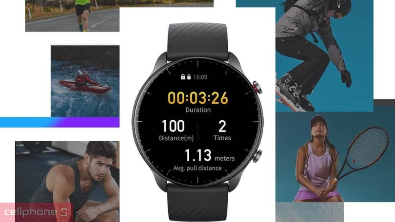 Nhiều tính năng theo dõi sức khỏe như chăm sóc giấc ngủ, theo dõi căng thẳng,…