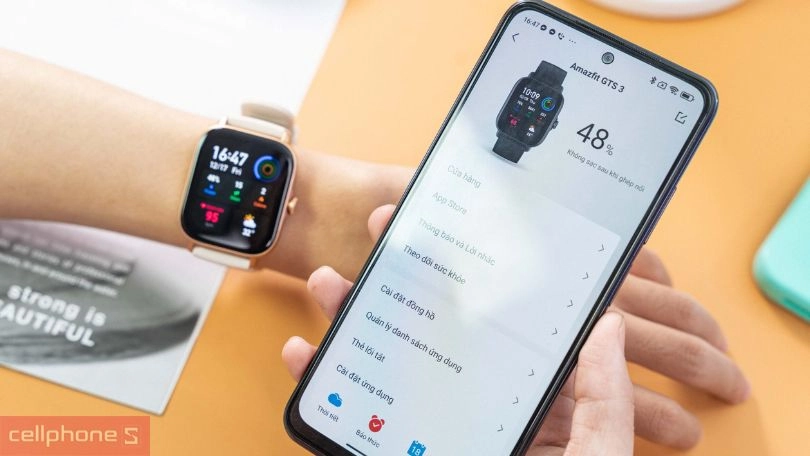 Cách sử dụng chức năng định vị trên Amazfit GTS 3