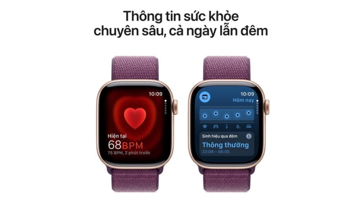 Công nghệ Apple Watch Series 10 42mm viền nhôm dây vải