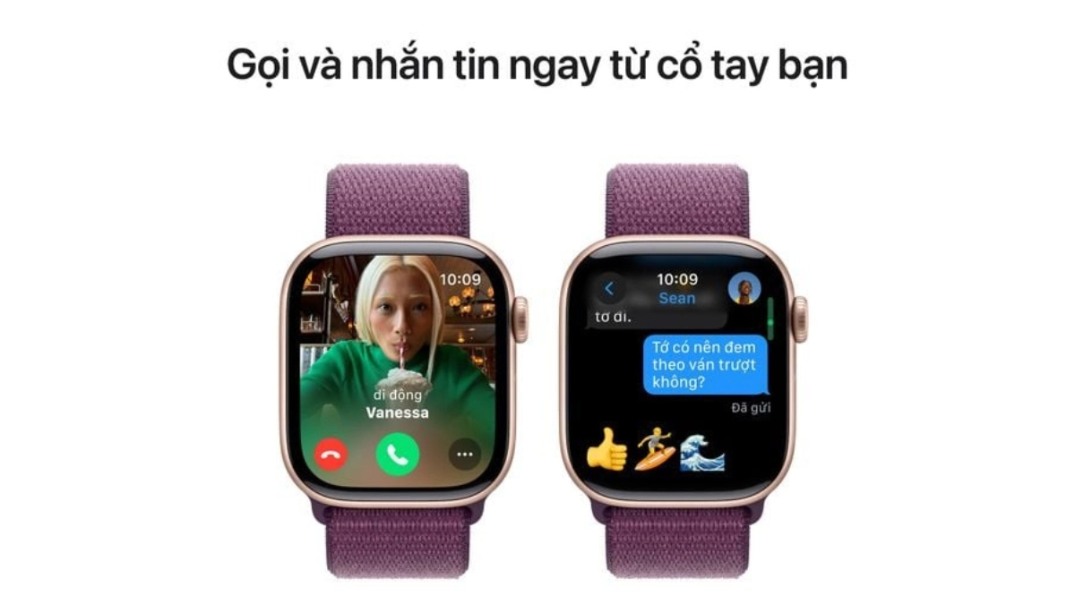 Tính năng Apple Watch Series 10 42mm viền nhôm dây vải
