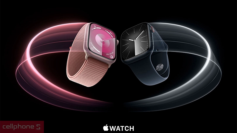 Vì sao nên mua Apple Watch Series 9 41mn (GPS) - viền nhôm bạc - cao su M/L