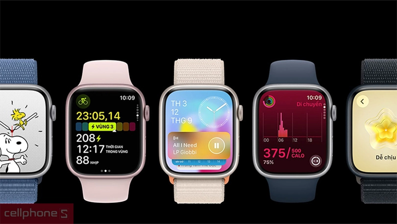 Thiết kế Apple Watch Series 9 41mm