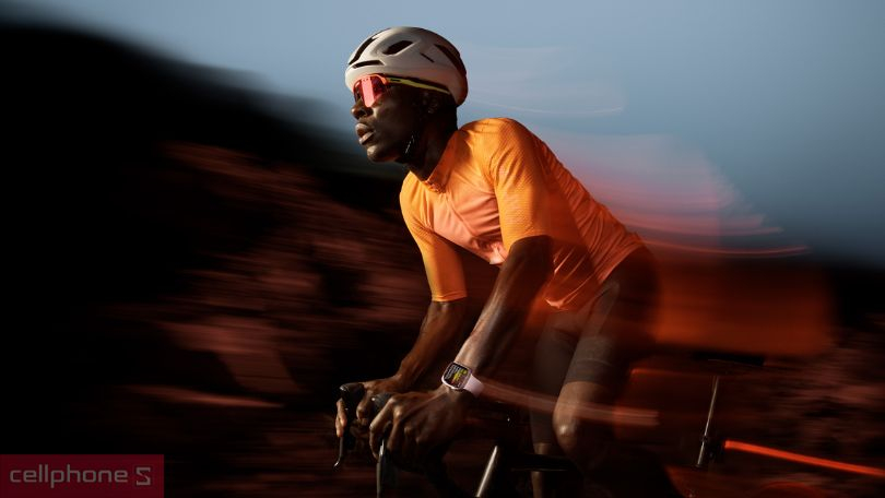 Pin Apple Watch Series 9 45mm 4g viền nhôm dây cao su M/L