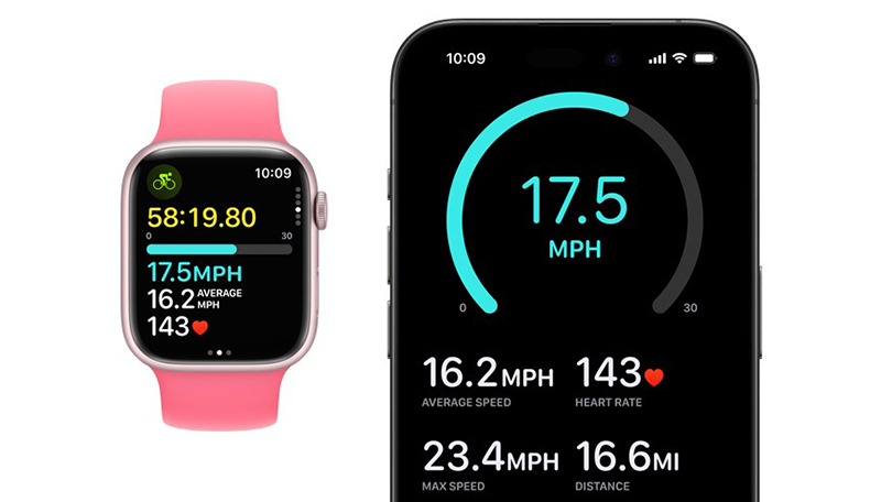 Cấu hình Apple Watch Series 9 45mm 4G viền thép dây cao su