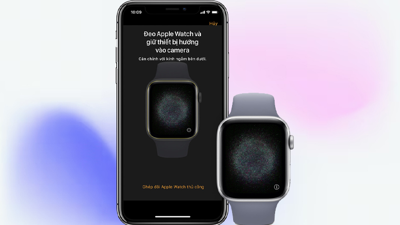 Hướng dẫn kết nối Apple Watch Series 9 45mm GPS viền nhôm dây cao su M/L với iPhone