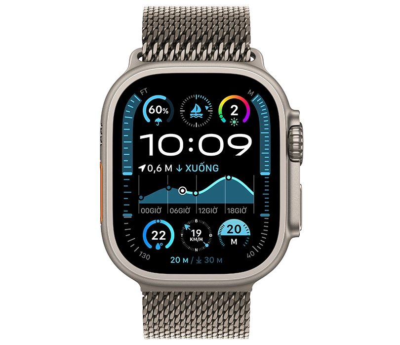 Vì sao nên mua Apple Watch Ultra 2 2024 49mm 4G viền Titan dây Titan?