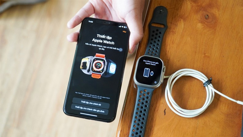 Hướng dẫn kết nối Apple Watch Ultra 2 49mm với iPhone