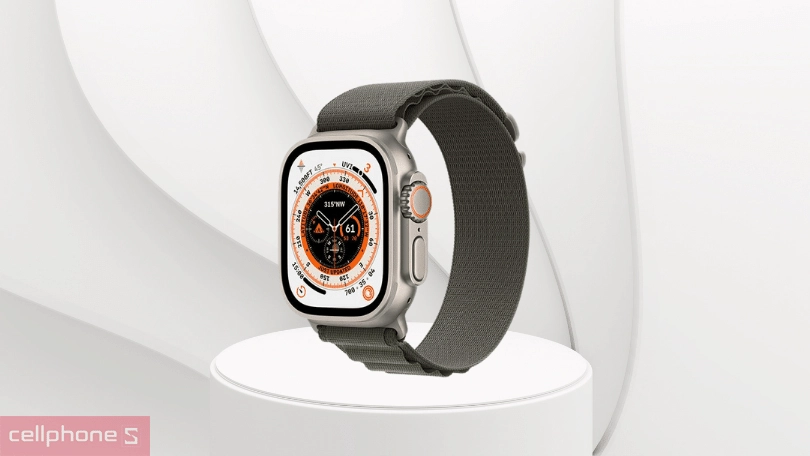 Apple Watch Ultra 49mm 4G viền Titan dây vải lớn