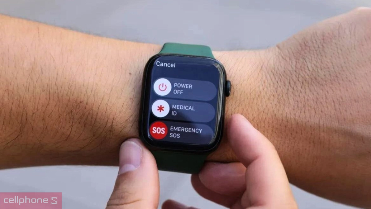 Tính năng an toàn trên Apple Watch