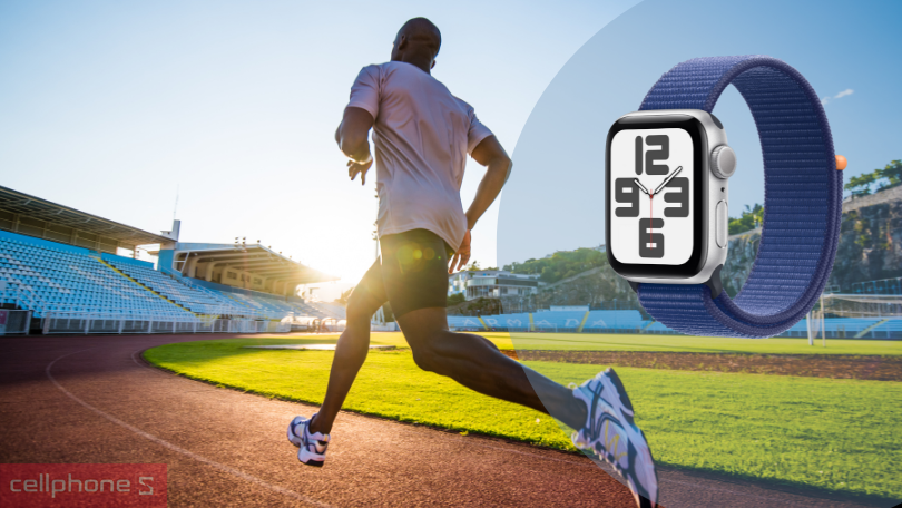 Apple Watch SE 2 2023 40mm 4G viền nhôm dây vải - Hỗ trợ đắc lực, mức giá dễ tiếp cận